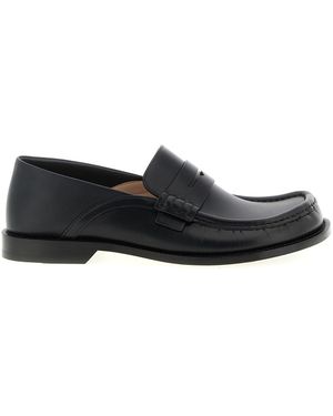 Loewe 'campo Flap Back' Loafers - Black