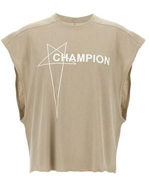 Rick Owens Top Champion X - Neutro