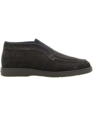 Santoni 'Desert' Stiefelette - Schwarz