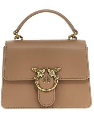 Pinko Borsa A Mano 'Love One Top Handle Mini' - Marrone
