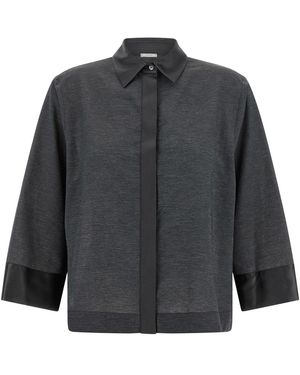Peserico Jersey Shirt - Grey