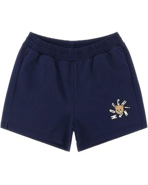 Moschino 'moschino Teddy Bear' Bermuda Shorts - Blue