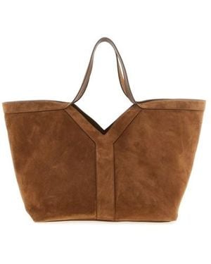 Saint Laurent Shopping 'Y' Grande - Marrone