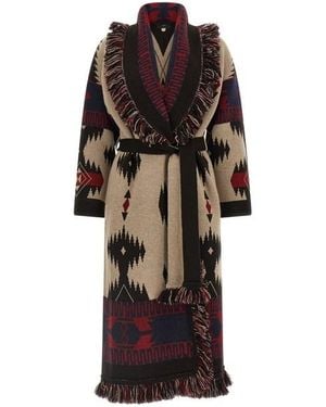 Alanui Cappotto Lungo 'Icon' - Nero