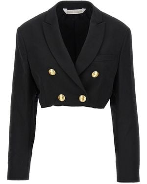 Palm Angels Jackets And Vests - Black