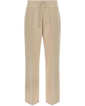 Moorer 'bayonne' Joggers - Natural