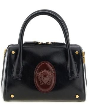 Versace Borsa A Mano 'Roomy' Piccola - Nero