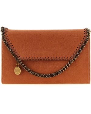 Stella McCartney 'Falabella' Wallet On Chain - Brown
