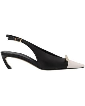 Lanvin 'bico' Slingbacks - Black