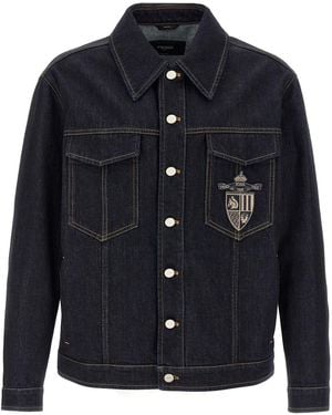 Fendi Crest Jacket - Blue