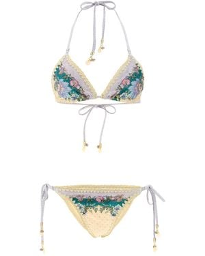 Zimmermann Bikini "Indra" - Weiß