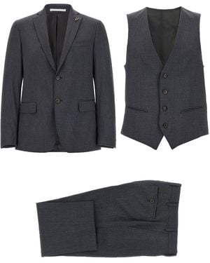 Pal Zileri 3-Teiliges Kleid "Linea Cerimonia" - Schwarz