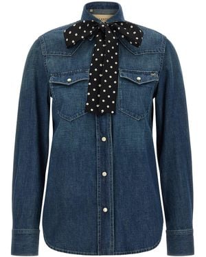 Valentino Garavani Denim Shirt - Blue