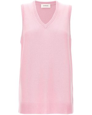 Sportmax 'gimmy' Vest - Pink