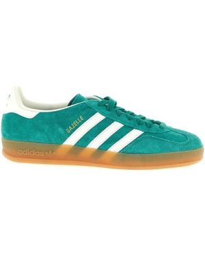 adidas Originals 'gazelle Indoor' Trainers - Green