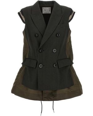 Sacai Waistcoats and gilets for Women | Online Sale up to 60