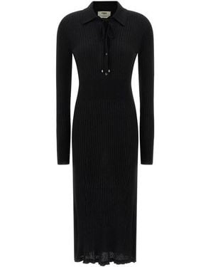 Fendi 'essential' Dress - Black