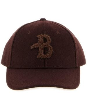 Ballantyne Monogram Patch Cap - Brown