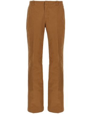 McQueen Garment-Dyed Organic Cotton Chinos - Brown