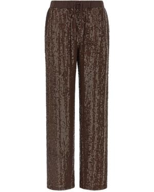 P.A.R.O.S.H. P. A.R. O.S. H. Gaven Trousers - Brown