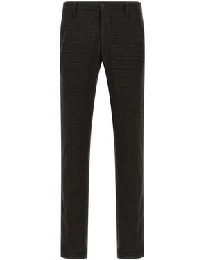 Incotex Cool Wool Pants - Black