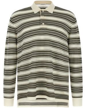 Wales Bonner Polo 'Samuel' - Grey