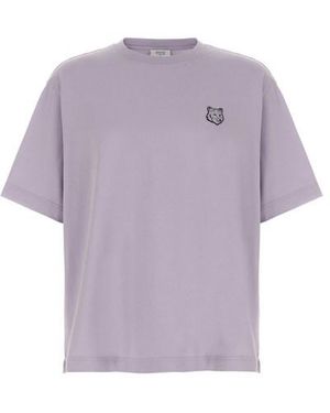 Maison Kitsuné T-shirt 'Bold Fox Head' - Viola