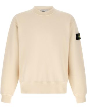 Stone Island '6100022' Sweatshirt - Natural