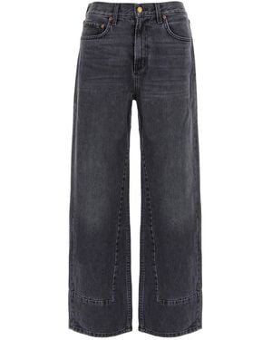 B Sides 'marcel Culotte' Jeans - Blue