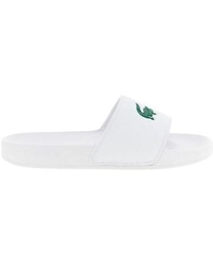 Lacoste Slide 'Serve 0.0' - Bianco