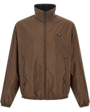 Prada Wendejacke "Re-Nylon" - Braun