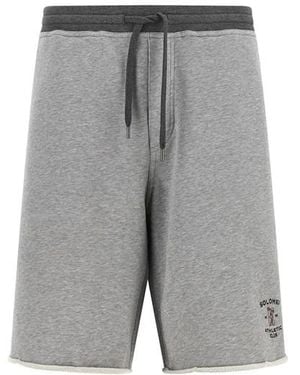 Brunello Cucinelli Bermuda 'Solomei Athletic Club' - Grigio