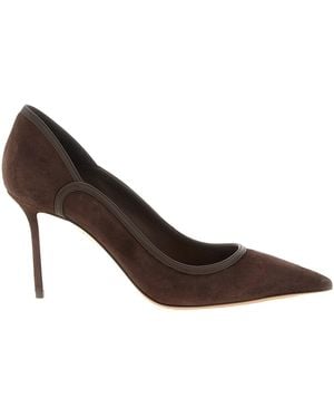 Aquazzura 'plush' Court Shoes - Brown