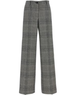 Dolce & Gabbana Tartan Check Trousers - Grey