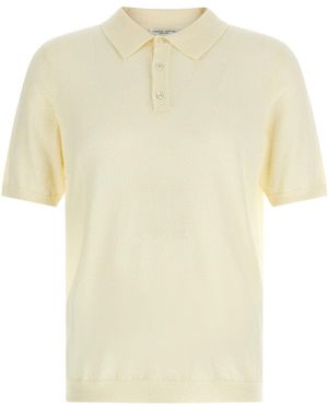 Roberto Collina Poloshirt Mit Frottee-Finish - Weiß