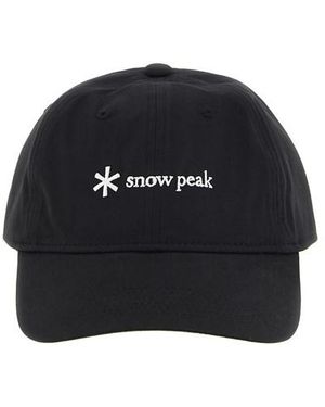 Snow Peak Cappellino 'New Standard' - Nero