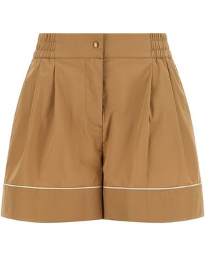 Moncler Tailored Shorts - Natural