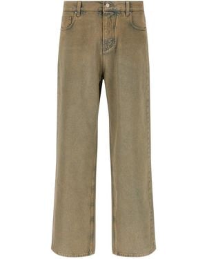 Amiri Wide Leg Jeans - Brown
