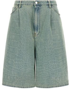 Nude 'kate' Bermuda Shorts - Green