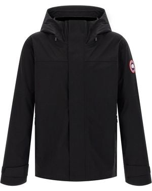 Canada Goose 'rupert' Rain Jacket - Black