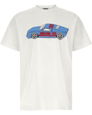 Moschino Printed T-shirt - White