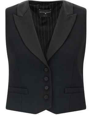 Ermanno Scervino Gilet Smoking - Nero