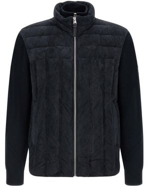 Mackage Giacca Con Pannello Frontale Trapuntato - Nero