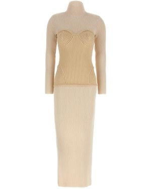 Jean Paul Gaultier Corset Dress - Natural