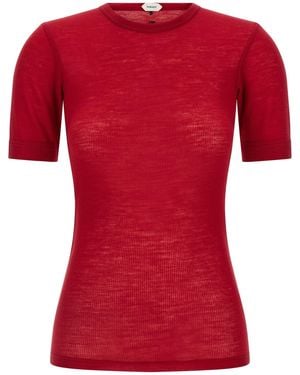 Versace 'medusa' T-shirt - Red