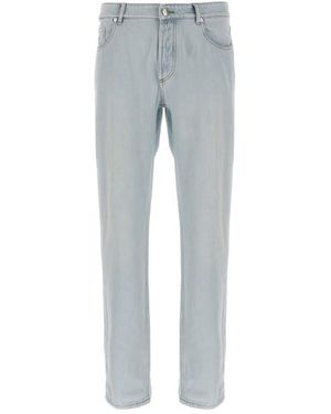 Brunello Cucinelli Jeans denim - Grigio