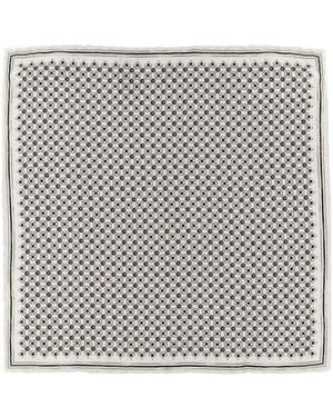 Brunello Cucinelli Double Face Silk Pocket Clutch Bag - Multicolour