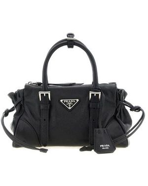 Prada Borsa A Mano Karin' Piccola - Nero