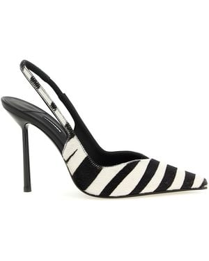 Le Silla 'vivienne' Slingback - Black