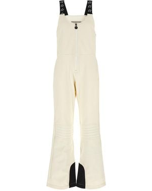 Perfect Moment 'jg Bib' Dungarees - White